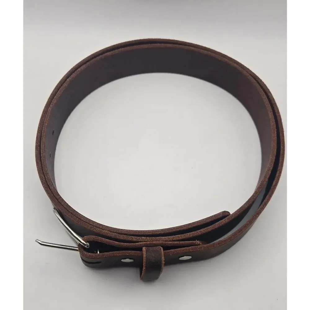 Hank Leather Goods Belts Crazy Horse Size 50